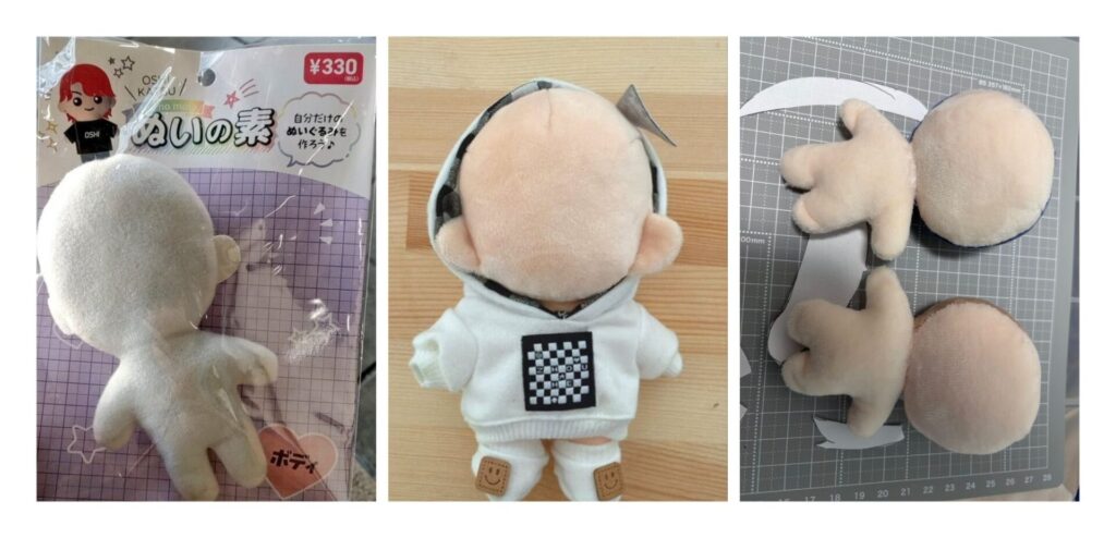 100均candoで販売されている「ぬいの素」でオリジナルぬいぐるみを作ろう